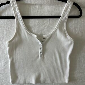 Abercrombie & Fitch Soft A&F Rib Tank Top